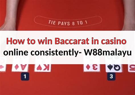 baccarat tips to win|How to Win Baccarat Consistently .